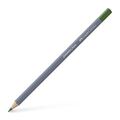 Goldfaber Aqua Aquarell-Bleistift Dauerhaftes Olivgrün 167 Permanent Green Olive von Goldfaber