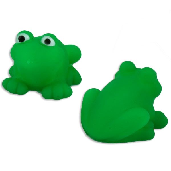 1x Grüner Froschspritzer, Spaß in der Badewanne, ca. 4,5x3,3cm von Golf Toys