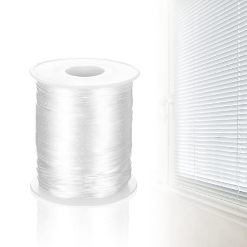 1.5MM×200 M Geflochtene Lift Shade Cord Plissee Schnur Nylonschnur Jalousien Blind Side für Roman Blinds Alu Jalousie Nylonband Schnurwickler Rollladen Geflochtene Angelschnur Schnur Reißfest Handwerk von GooDengFull