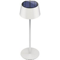 goobay Akku + Solar Tischlampe weiß 2,0 Watt von Goobay