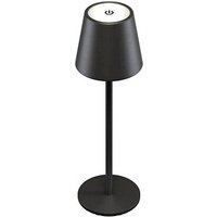 goobay Akku Tischlampe schwarz 2,8 Watt von Goobay