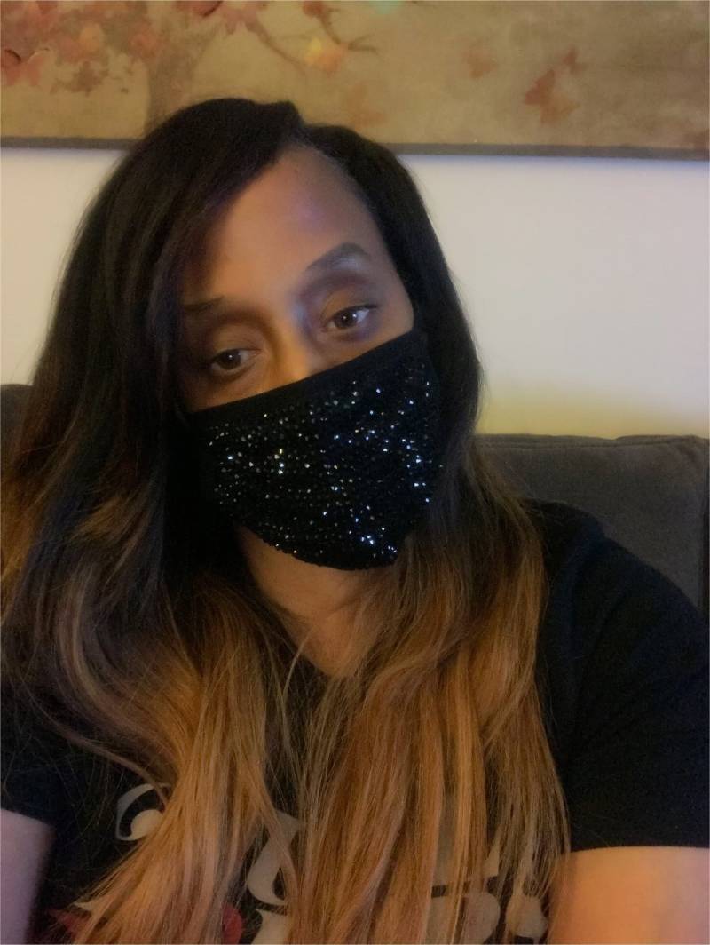 Black Bling Maske von GoodTwinApparel