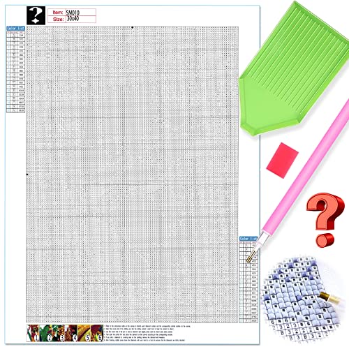 Goofong 5D Diamond Painting Bilder Set Landschaft, DIY Random Diamant Painting Square Full Drill Crystal Strass Gemälde Kreuzstich Art Für Home Office Wanddekoration 30X40 CM von Goofong