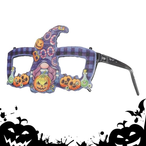 Goowafur Halloween-Cosplay-Brille,Halloween-Fotobrille | Brillen Foto Requisiten Zubehör Niedlich,Halloween-Cosplay-Zubehör, Party-Geschenk, Brille für Kinder, Kostüm-Zubehör, Geschenk für Erwachsene von Goowafur