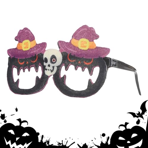 Goowafur Halloween-Partybrille für Kinder,Halloween-Kostüm-Partybrille | Lustige Halloween-Cosplay-Brille | Partyzubehör, Brillen für Kinder, Kostümzubehör, Halloween-Cosplay-Zubehör von Goowafur