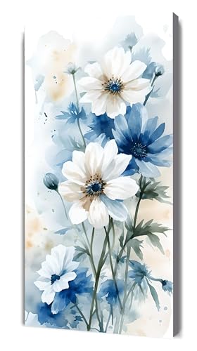 5D Diamond Painting Erwachsene Abstrakt Diamant Painting Bilder Anfänger, DIY Vollbohrer Blume Diamanten Malerei Kristall Stickerei Kreuzstich, Basteln Erwachsene Set, Deko Wohnzimmer 70x35cm G-537 von Gooxehuu