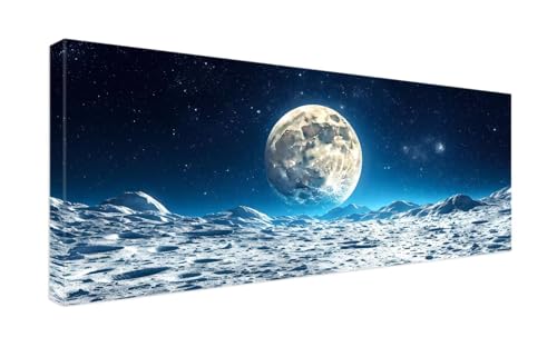 Diamond Painting Set für Erwachsene, 5D Diamant Painting Bilder Kinder Mondansicht Diamond Painting XXL 80x220cm Voll Diamant Crystal Art Basteln Erwachsene, für Geschenk Zuhause Wanddekoration G-979 von Gooxehuu