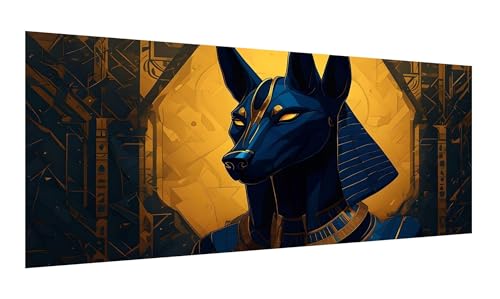 Tier Diamond Painting Erwachsene XXL 200x100cm, Anubis Diamant Painting Bilder Elefant, 5D DIY Diamantmalerei Kunst Stickerei Set, Kreativ Set für Erwachsene, Geschenk Mädchen, Home Wanddeko G-555 von Gooxehuu