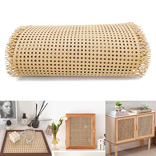 GothicBride Webbing Rattan, 40 * 100cm Rattan Gurtband Natürliches Rattan Gurtband Wiener Geflecht Wabengeflecht für Heimwerker Schrank Stuhl Möbel & Caning Projekte von GothicBride