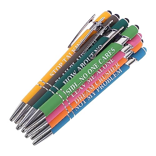 Goufride 10-Teiliges Sport-Gelschreiber-Set mit Spitze, Interessanter Schreibstift, Gel-Tintenstift, Kugelschreiber von Goufride