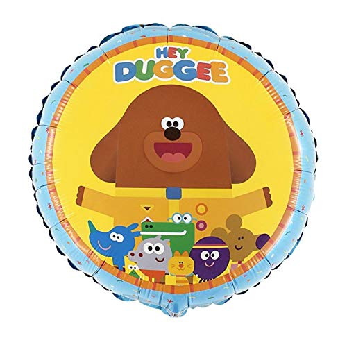 18 "Round Hey Duggee & The Squirrels Folienballon - Geburtstagsfeier Dekoration von Toyland