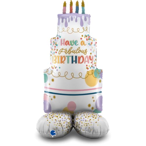 Folienballon The Standups, 121,9 cm, Fancy Cake von Grabo