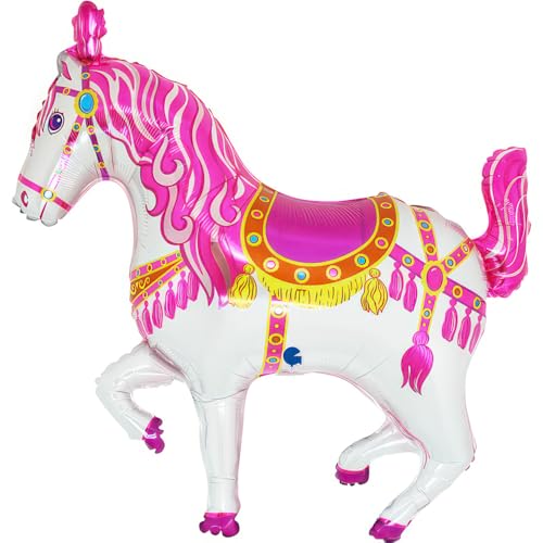 Grabo 37" Shape Folienballon Zirkuspferd Pink | 94cm Grabo 37" Shape Folienballon Zirkuspferd Pink | 94cm von Grabo