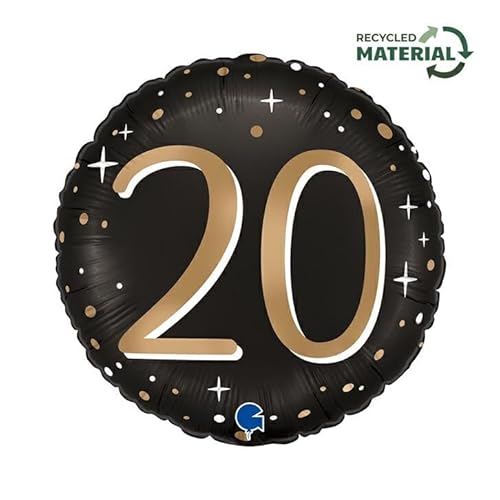 Grabo ABC18 Folienballon Sparkling 20 | 45cm Grabo ABC18 Folienballon Sparkling 20 | 45cm von Grabo