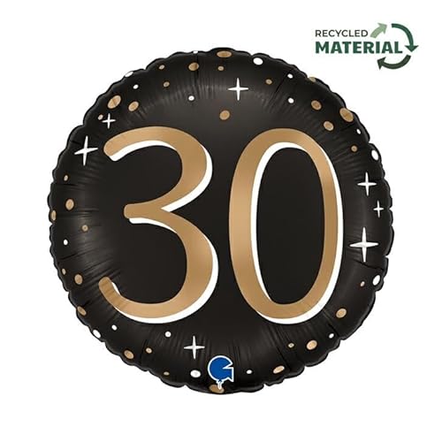 Grabo ABC18 Folienballon Sparkling 30 | 45cm Grabo ABC18 Folienballon Sparkling 30 | 45cm von Grabo
