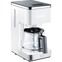 GRAEF FK401 Kaffeemaschine weiß, 10 -15 Tassen von Graef