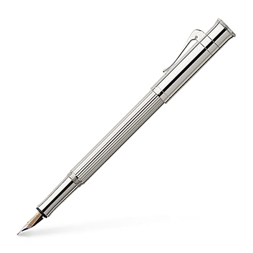 Graf von FABER-CASTELL 145563 - Füllfederhalter Classic, platiniert, Federbreite B von Graf von Faber-Castell