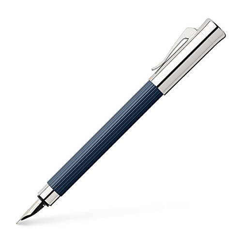 Graf von Faber-Castell 141713 - Füllfederhalter Tamitio Nachtblau, Federbreite B, 1 Stück von Graf von Faber-Castell