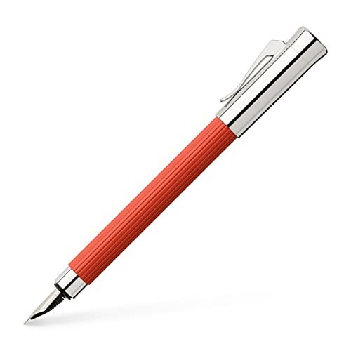 Graf von Faber-Castell 141770 - Füllfederhalter Tamitio India Red M von Graf von Faber-Castell