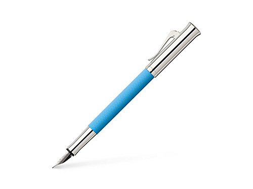 Graf von Faber-Castell 145280 - Füller Guilloche Gulf Blue M von Graf von Faber-Castell