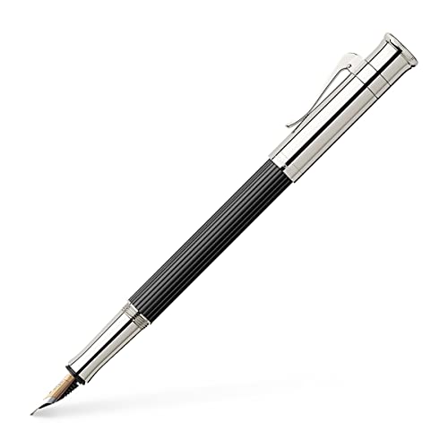 Graf von FABER-CASTELL 145550 - Füllfederhalter Classic, Ebenholz, Federbreite M von Graf von Faber-Castell