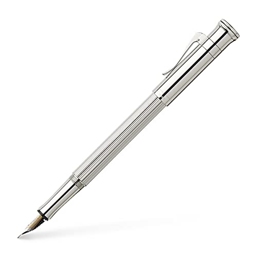 Graf von Faber-Castell Füllfederhalter, mittelgroß, Sterling-Silber von Faber-Castell