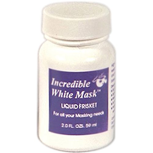 Grafix 8–1/-/Bratenspritze Incredible weiß Maske Liquid Frisket, Sortiert, 2 oz von Grafix