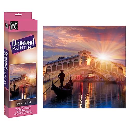 Grafix Diamond Painting Rialtobrücke Venedig 30x30 cm von Grafix