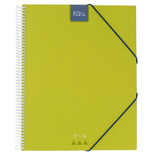 Grafoplás 39873220 Kuru Sammelmappe mit 30 Hüllen, transparent, grün, 31,2 x 24 x 2,8 von Grafoplás