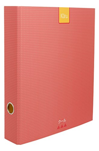 Grafoplás Kuru 07325753 Ringbuch, A4, Pink, extra weich, 4 Ringe, 40 mm von Grafoplás