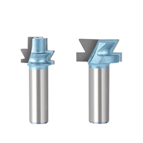 2 stücke 8mm 12mm 1/2 zoll Schaft Helical Zapfen Router Bit Holzbearbeitung Cutter Fresas Para Router Bit(1/2 Shank) von Graiting