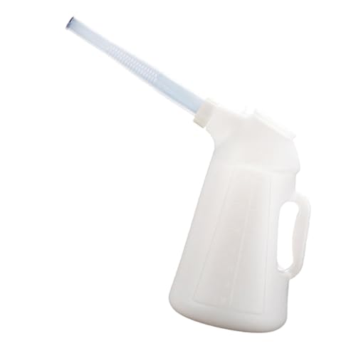 Gralara Ölmessbehälter mit ergonomischem Design und flexiblem Ausguss, 4 L Gralara Ölmessbehälter mit ergonomischem Design und flexiblem Ausguss, 4 L von Gralara