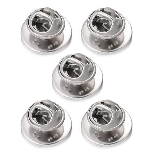 5 Stück Edelstahl-Stecknadeln zur Herstellung von Abzeichen, Schmetterlingen, Broschen, Basis, Schmuckherstellung, Zubehör 5 Stück Edelstahl-Stecknadeln zur Herstellung von Abzeichen, Schmetterlingen, Broschen, Basis, Schmuckherstellung, Zubehör von Gramigg