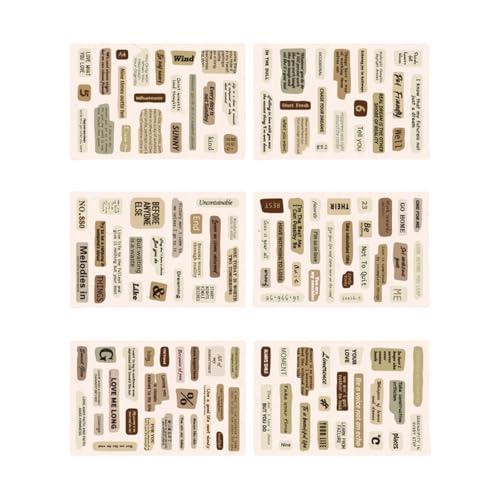 Kreativer Retro Wasserdichtes Haustier Brief Aufkleber Dekorative Abziehbild Für Handbücher Und Sammelalbbücher Brief Design Kreativer Retro Wasserdichtes Haustier Brief Aufkleber Dekorative Abziehbild Für Handbücher Und Sammelalbbücher Brief Design von Gramigg