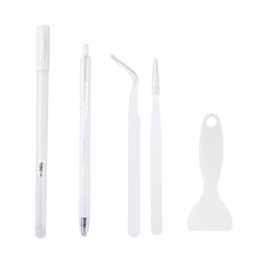 Professionelles Bastelwerkzeug mit Klebstoff-Applikator, Keramikspitzenschneider, Spatel und Pinzette, Scrapbooking, Bastelwerkzeug, professionelles Kunstbedarf, 4 Stück Professionelles Bastelwerkzeug mit Klebstoff-Applikator, Keramikspitzenschneider, Spatel und Pinzette, Scrapbooking, Bastelwerkzeug, professionelles Kunstbedarf, 4 Stück von Gramigg