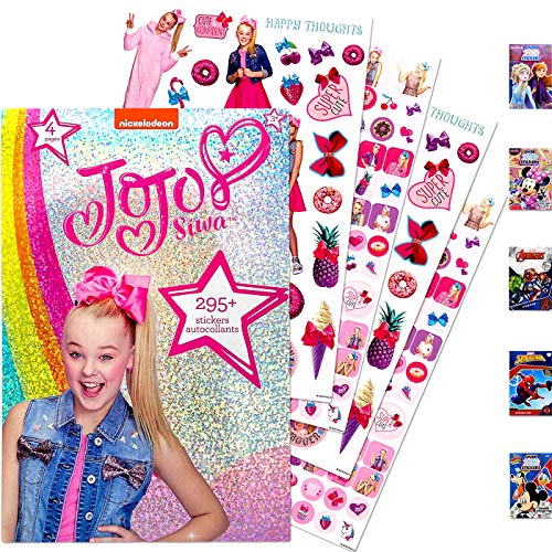 JoJo Siwa Star Sticker Book Over 295+ - Perfect for Gifts, Party Favor, Goodies, Reward, Scrapbooking, Stocking Stuffer, C. von Granshop