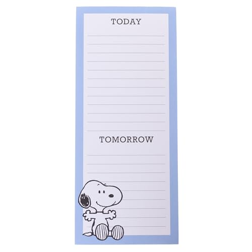 Graphique Snoopy Happy Blue Notizblock von Graphique