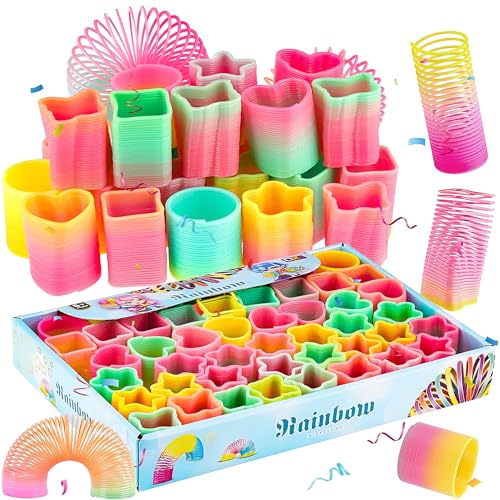 Graplan Spirale Spielzeug 48 Stück Regenbogenspirale,Treppenläufer Spirale,Kinder Geburtstag Mitgebsel,Regenbogenspirale für Kinder,Give Aways Kindergeburtstag Graplan Spirale Spielzeug 48 Stück Regenbogenspirale,Treppenläufer Spirale,Kinder Geburtstag Mitgebsel,Regenbogenspirale für Kinder,Give Aways Kindergeburtstag von Graplan