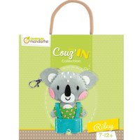 Nähset Mini Couz'In "Koala Riley" von Grau