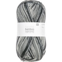 Rico Design Superba Bamboo - Farbe 061 von Grau