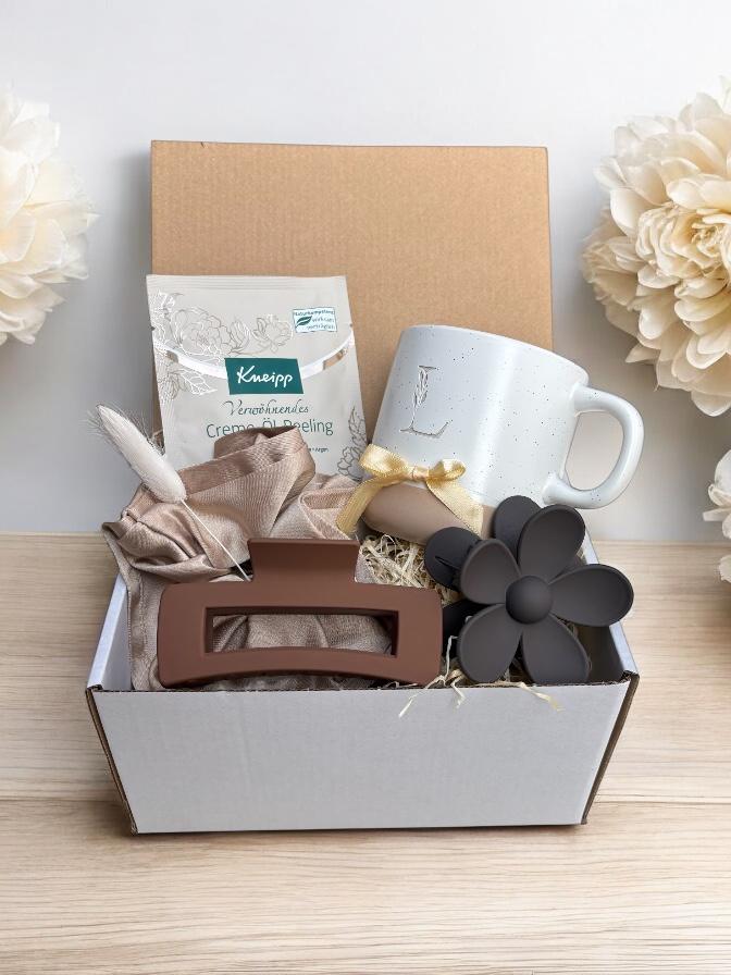 Geschenkset Für Frauen Geschenkbox Freundin Geschenkkorb Personalisiert Geburtstagsgeschenk Mama Weihnachtsgeschenk Wohlfühlset von GravelloShop