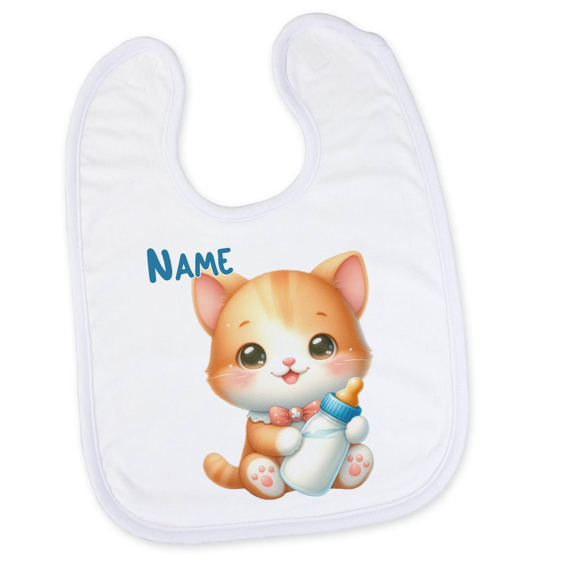 Geschenk Geburt Babylatz Personalisiert Lätzchen Mit Namen Für Jungen Und Mädchen von GrazDesign