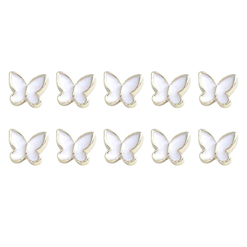 Schmetterlings-Nagel-Glitzer-Nagel-Strasssteine, Kristall-Schmuck-Nieten für Dekorationen von Greabuy