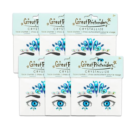 Great Pretenders Meerjungfrau Gesicht Kristalle, Meerjungfrau Gesicht Edelsteine, Gesicht Kristalle, Meerjungfrau Geburtstag Motto Party Favors von Great Pretenders