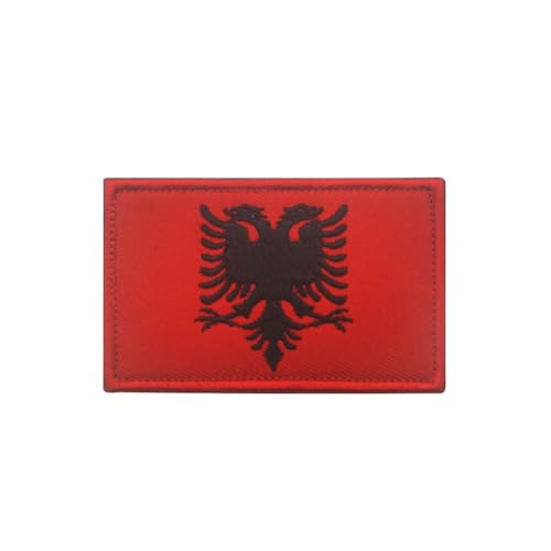 GreatRise 2 Stück Estland Flagge Patch Militär Abzeichen, 8 × 5cm Hook and Loop Europa Flaggen Gestickt Abzeichen Bunt Selbstklebender Patch für Kleidung Rucksack Uniformen Weste Jacke von GreatRise