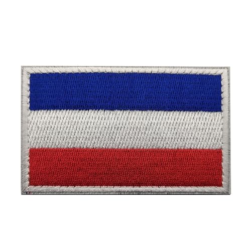 GreatRise 2 Stück Niederlande Flagge Patch Militär Abzeichen, 8 × 5cm Hook and Loop Europa Flaggen Gestickt Abzeichen Bunt Selbstklebender Patch für Kleidung Rucksack Uniformen Weste Jacke von GreatRise