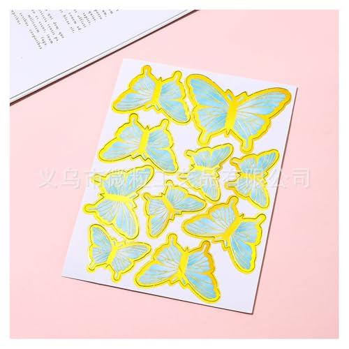 GreatRise 30 Stück 3D Schmetterling Kuchen Torten Deko Set zum DIY Dreidimensional Tortendeko Geburtstag Kuchendeko Tortenaufleger für Party Taufe Hochzeitstorte Dessert Cupcake Toppers #4 Bunt GreatRise 30 Stück 3D Schmetterling Kuchen Torten Deko Set zum DIY Dreidimensional Tortendeko Geburtstag Kuchendeko Tortenaufleger für Party Taufe Hochzeitstorte Dessert Cupcake Toppers #4 Bunt von GreatRise