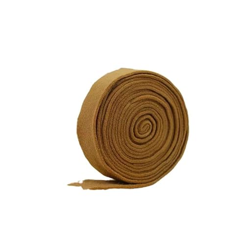 GreatRise Filzband Filzstoff Dekoband Filz Schleifenband Bastelfilz Stoffband Weihnachtsband Wollfilzband Geschenkband für Geschenkverpackung Weihnachtsbaum Hochzeit DIY Deko Khaki 5cm*5m von GreatRise