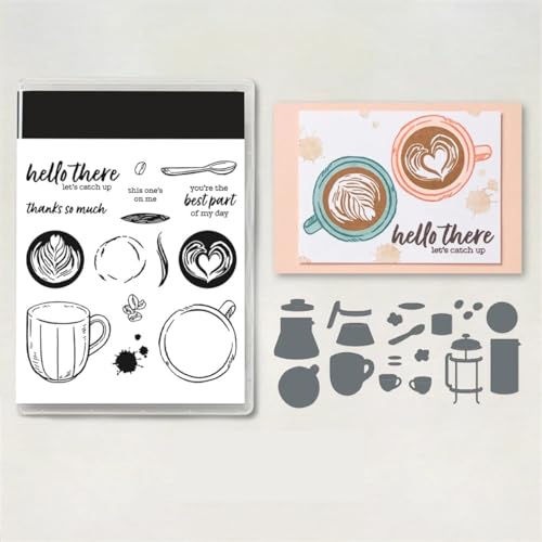 GreatRise Stanzschablonen Metall-Stanzform Blume, Pflanzen und Tiere Metallschablone Zweig-Schablone Prägeschablonen für DIY Album Scrapbooking Karten Deko Nr. 9 Besteck Englischer Stempelsatz von GreatRise