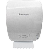 Green Hygiene® Papierhandtuchspender DAUERLÄUFER weiß-meliert Kunststoff von Green Hygiene®
